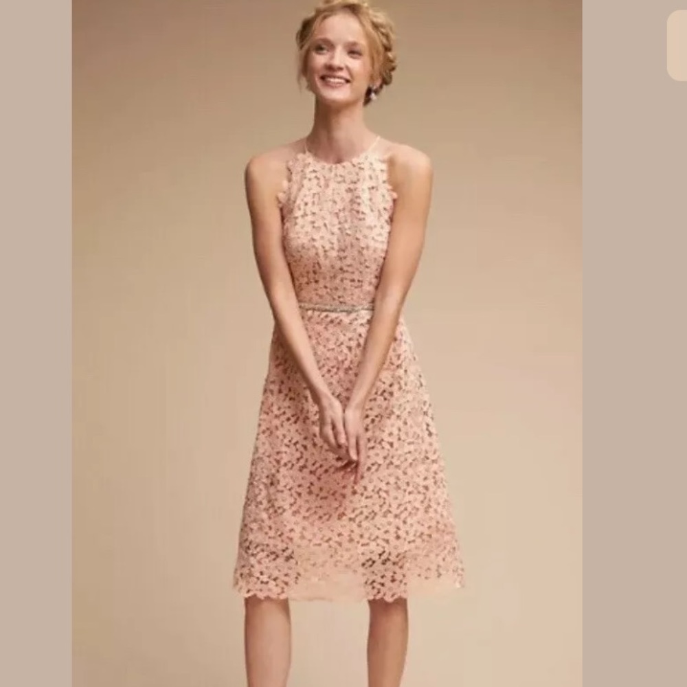 Anthropologie BHLDN hitherto James Dress Blush